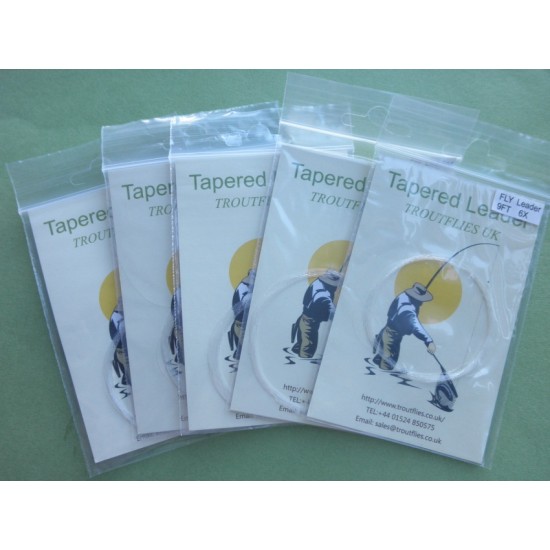 Tapered Leaders For Fly Fishing Troutflies Uk